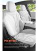 XPeng P7+ Breathable Suede Car Seat Cushions, Semi-Enclosed, All-Season