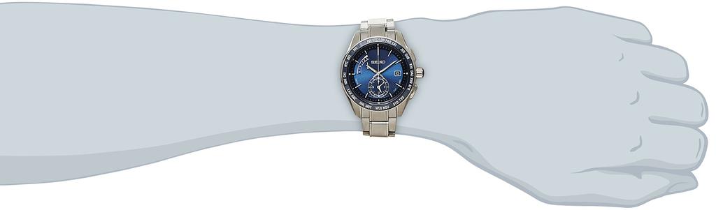Часы Brightz Titanium Solar Radio Modified Sapphire Glass Super Clear Coating SAGA177 [Часы Seiko]
