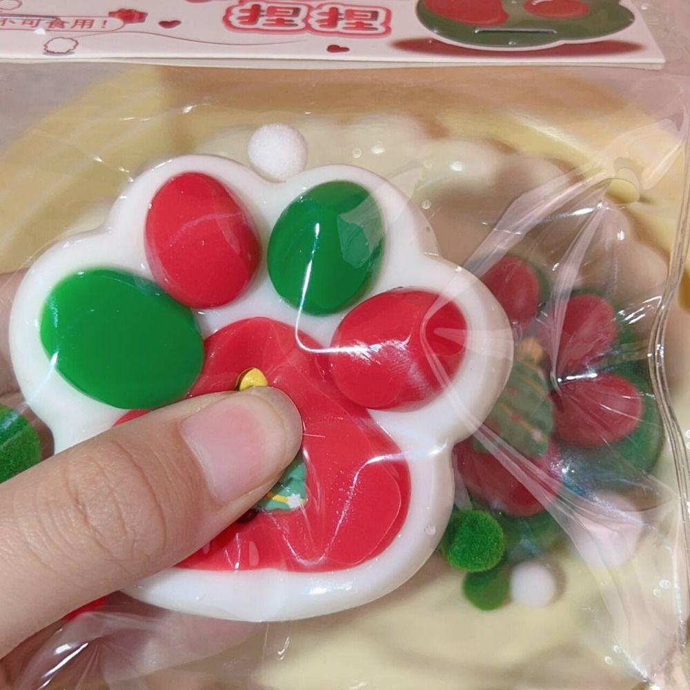 Игрушки для снятия стресса с кошачьей лапки TPR, игрушка для снятия стресса на елку, новая игрушка для снятия стресса и сжатия