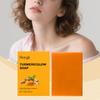 HOYGI Turmeric Soap Bar Moisturizing Refreshing Cleansing Daily Skincare Body Soap Soft Smooth Hydrating 100g