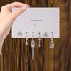 3 пары изысканных готических минималистичных висячих сережек для женщин и девочек, винтажные геометрические серьги-подвески, ювелирные аксессуары, подарки