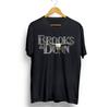 Футболка с логотипом Brooks&Dunn Ретро-футболка Ретро-стиль Подходит для фанатов, Унисекс-стиль, Подходит для всех сезонов - Мужская летняя C...