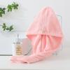Pineapple Fleece Quick-Drying Hair Cap for Women - Absorbent, Thickened, Long Hair Towel Wrap
