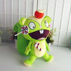 Плюшевые куклы Happy Tree Friends Nutty Flippy Handy Petunia Flaky Lifty Shifty Sniffles Giggles HTF Фигурки Игрушки 40 см Подушка