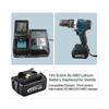 2 шт. для аккумулятора Makita 18 В 6,0 Ач LXT Li-ion Bl1850b Bl1830b Bl1860b Беспроводные