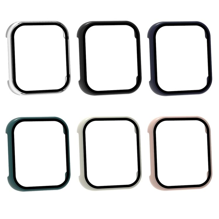 For OPPO Watch 2 46mm PC + Tempered Glass Watch Protective Case