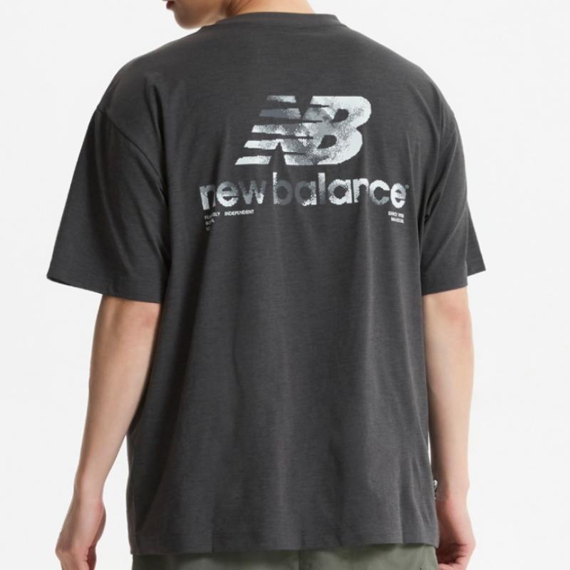 New Balance Uni Frozen Пиксельная Графическая Футболка B1 Nbnef21523