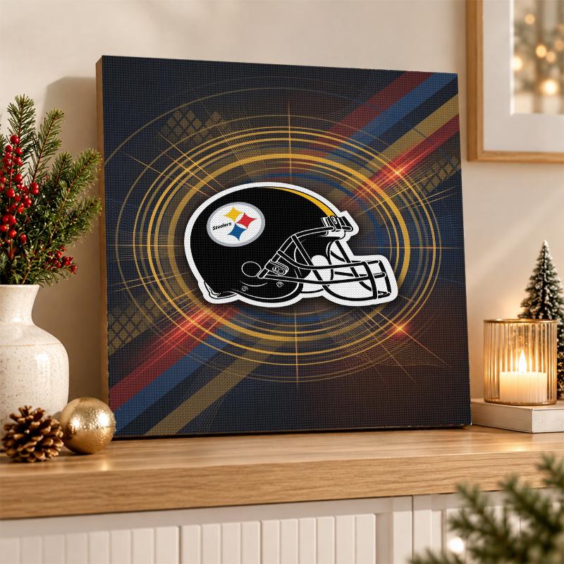 Pittsburgh Steelers Diamond Painting Kit 5D Full Drill DIY Diamond Mosaic Wall Art Home Decor