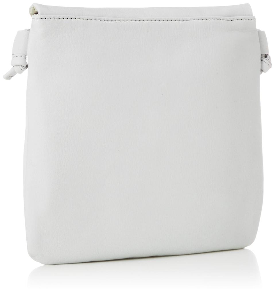 Мягкая гладкая сумка через плечо Мягкая гладкая светло-серая [Forna] женская (L15)