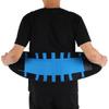 Дышащий согревающий пояс для талии Мягкий регулируемый abdominal wrap Пояс для поддержки талии и спины Синий L