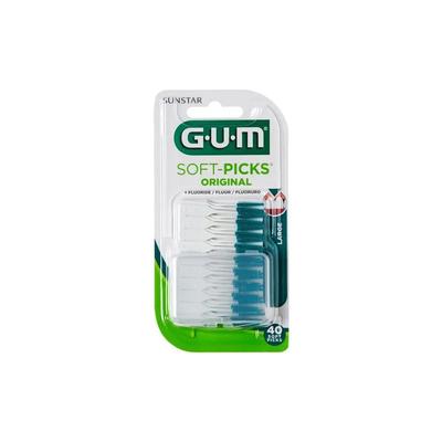 Медиаторы Sunstar Gum Soft, большие, 634, 40 шт.