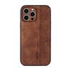 For iPhone 16 Pro Max Case Anti-Drop PU Leather+TPU Phone Cover