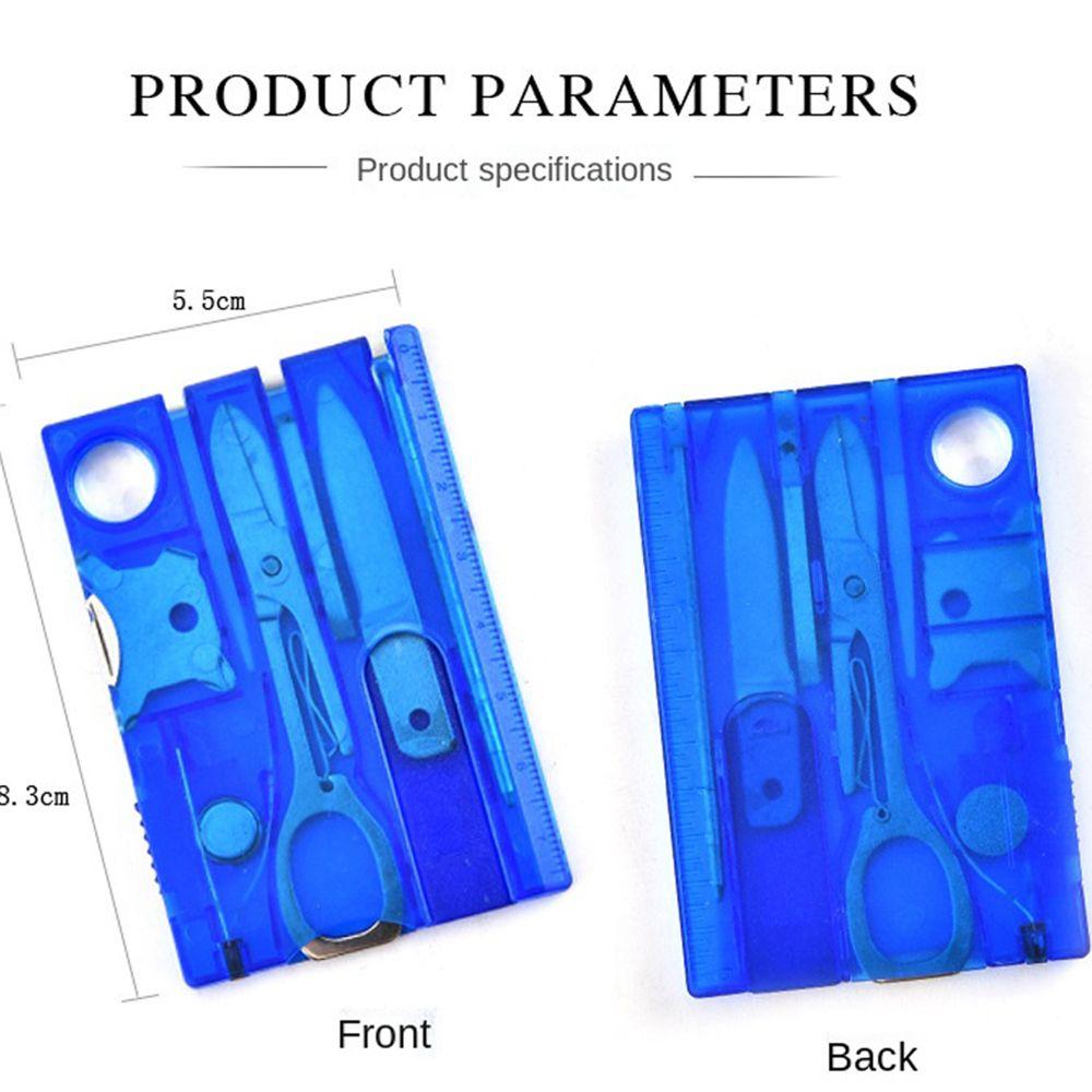 Sets Outdoor Camping Tool 12 In 1 Pocket Credit Card Multi Tool Card Card Multi Tool EDC Tool Gear