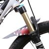1Pcs Mountain Bike Mudguard 3D Carbon Fiber Twill MTB Fender Front/Rear Tire Wheel Universal Suitable for Disc Brake