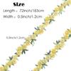 Декор Свадебное платье Полиэстер Цветок Кружевная отделка Ленты Тканевая отделка Водорастворимая Вышитая