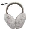 Cold Protection Ear Muffs for Daily Use Women's Winter Muffs, Soft Faux Rabbit Fur Warmers Thick Long Velvet Warmer Sports Commuting,