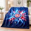 Blackburn Rovers Football Printed Flannel Blanket Warm Comfort Bed Throw For Indoor Home Decoration