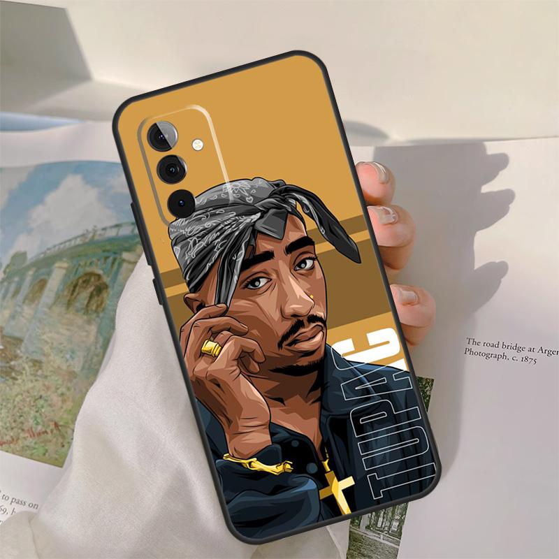 Чехол для телефона Rapper T-Tupac Shakur для Samsung Galaxy A52 A32 A12 A22 A16 A26 A36 A56 A06 A55 A35 A15 A54 A34 A14 A13 A53