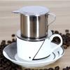 Stainless Steel Coffee Pot Coffee Maker Vietnamese Drip Filter Silver Home Tool