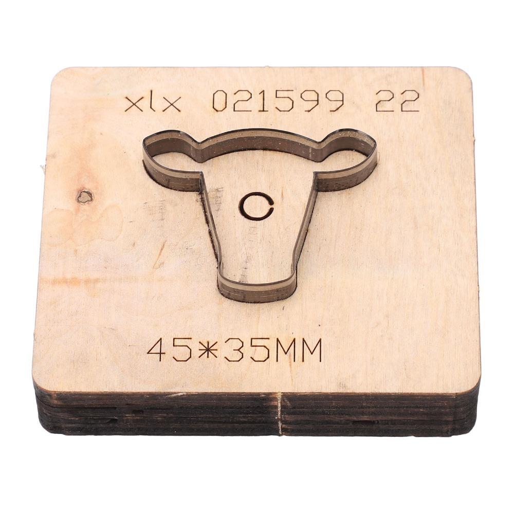 Alloy Steel Punch Cutter Horse Shape Craft Tool DIY Leather Cutting Die Crafting Projects