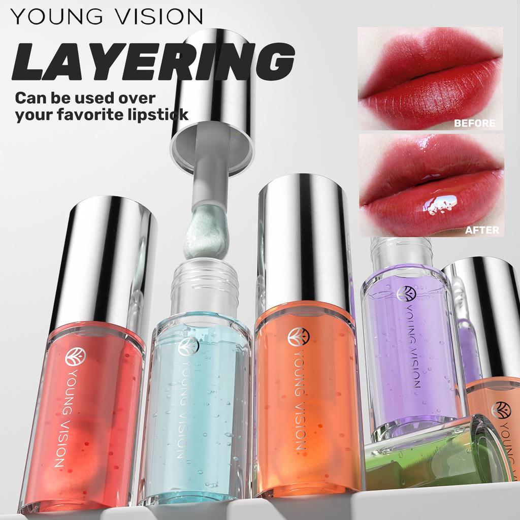 Candy Color Sexy Peppermint Lip Oil Plump Lip Moisturizing and Hydrating Lighten Lip Lines and Prevent Dry and Crack Lip Oil Lip Makeup