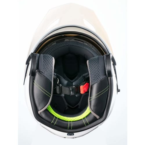 MARUSHIN Motorcycle Helmet Sports Jet TE-1 White XL Size (61-62cm) MSJ1 1001116