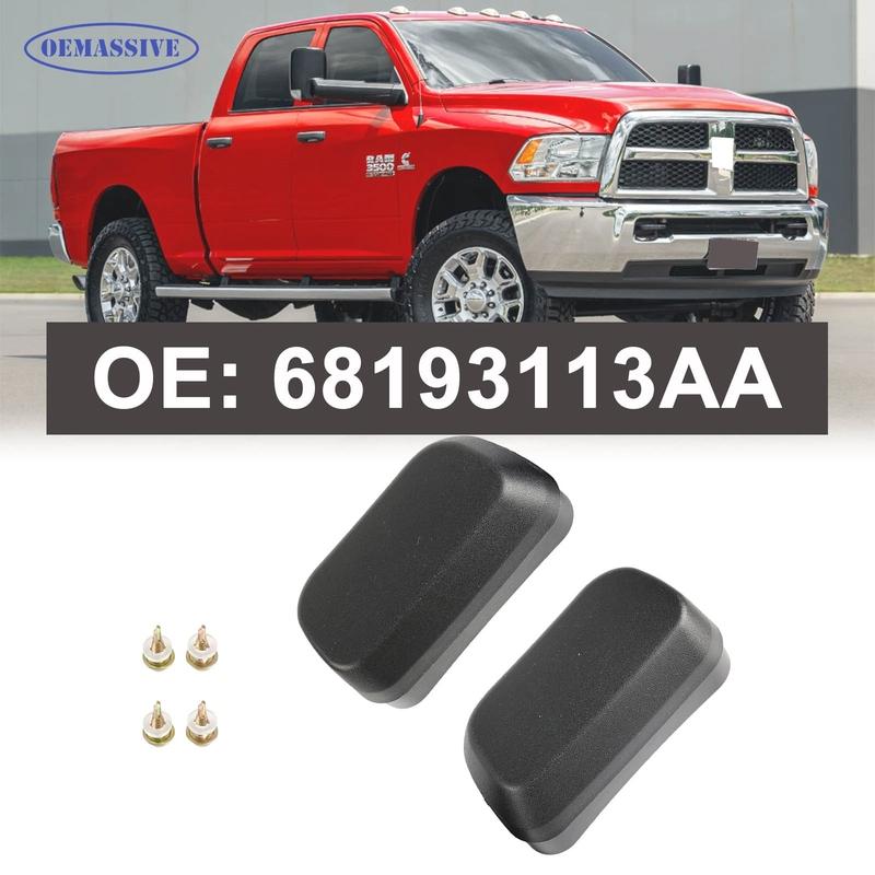 Заглушки для трубчатых боковых подножек, совместимые с For Dodge RAM 1500 2500 3500 4500 5500 2013-2024, замена OE 68193113AA