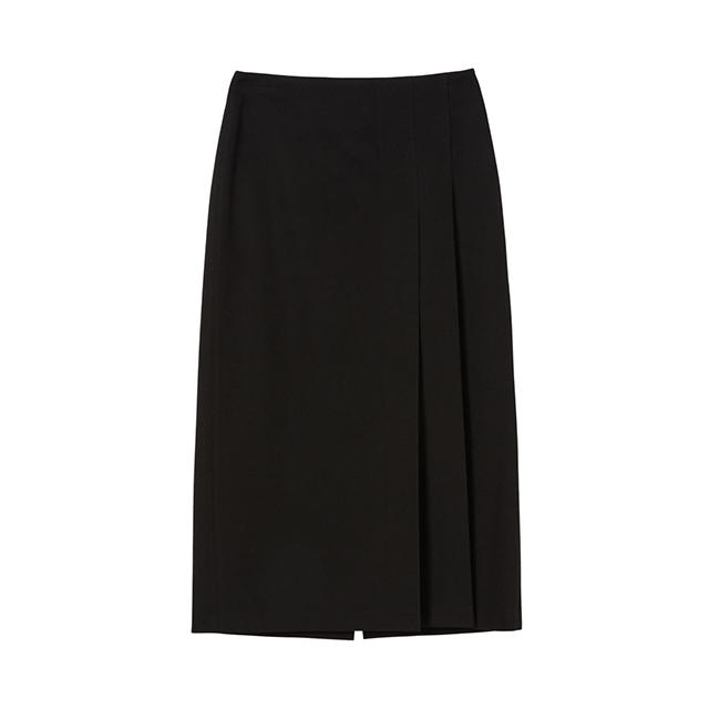 Rap Asymmetrical Pleated Long Skirt Aq1Ws263