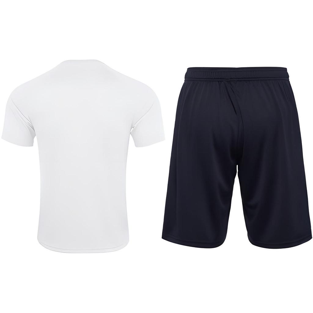 Under Armour Футболка с коротким рукавом и принтом логотипа, дышащая, тренировочные шорты для баскетбола, повседневный спортивный комплект, мужские комплекты 21500531-100+21500201-001