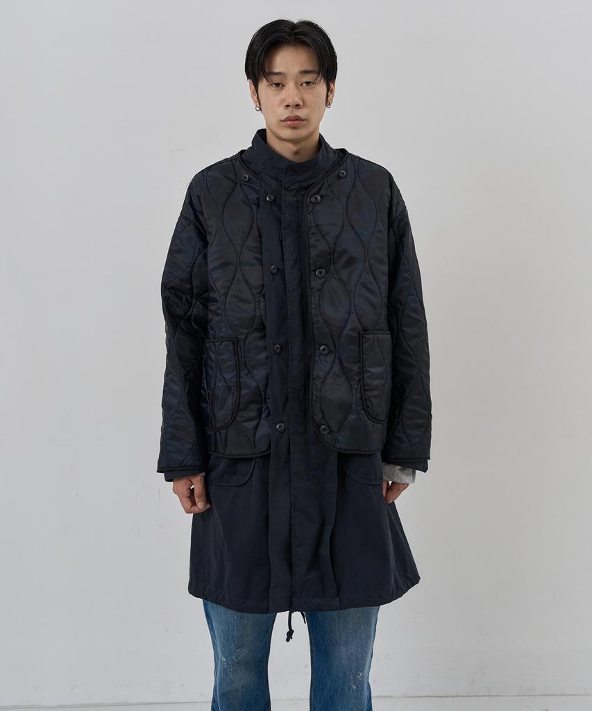 NUAKLE (M) Double Layer Field Parka_Navy