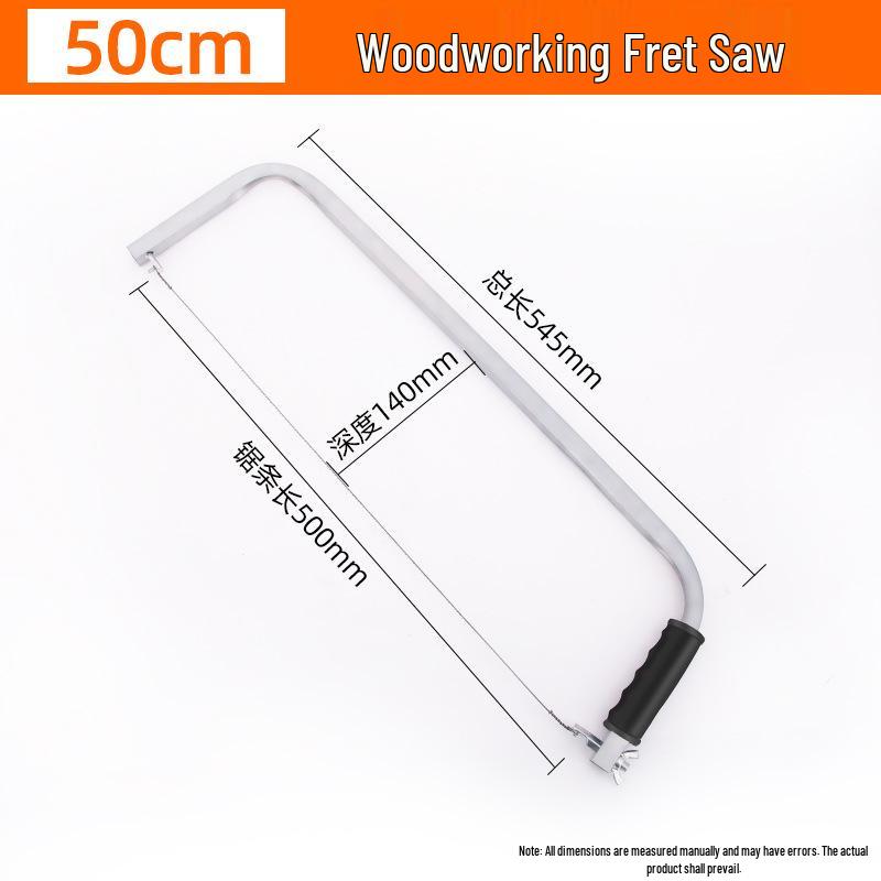 Multi-Function Handheld Pull Saw: Flower, Fret, Wire, and Jigsaw for Woodworking & Household Use