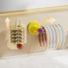 Wall Hair Rope Holder Rack Multi-Purpose Jewelry Necklace Bracelet Organizer Stand Wall Key Cloth Bag Hanger Hook