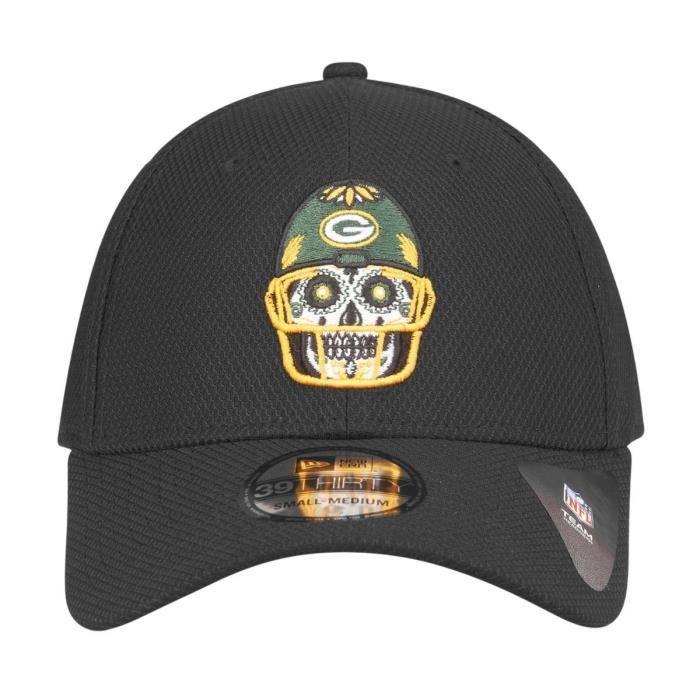 New Era 39Thirty Stretch-Fit Diamond Cap - NFL SUGAR SKULL
