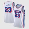 Мужская баскетбольная майка Philadelphia 76ers в стиле Леброна Джеймса, вышитая, командная спортивная рубашка, зимняя одежда