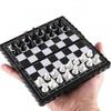 1set Mini Chess Folding Magnetic Plastic Chessboard Board Game Portable Kid Toy