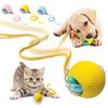 Interactive Rolling Ball Cat Toy Motion Activated Electric Moving Ball Toy