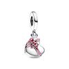 925 Silver Plated Blue Butterfly Charm Bead for DIY Jewelry Making Fit  Bracelet Women Fashion Pendant