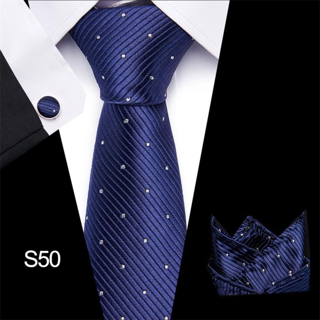 Men's Business Professionals Striped Tie Wedding Suit Accessories Polyester Tie Men