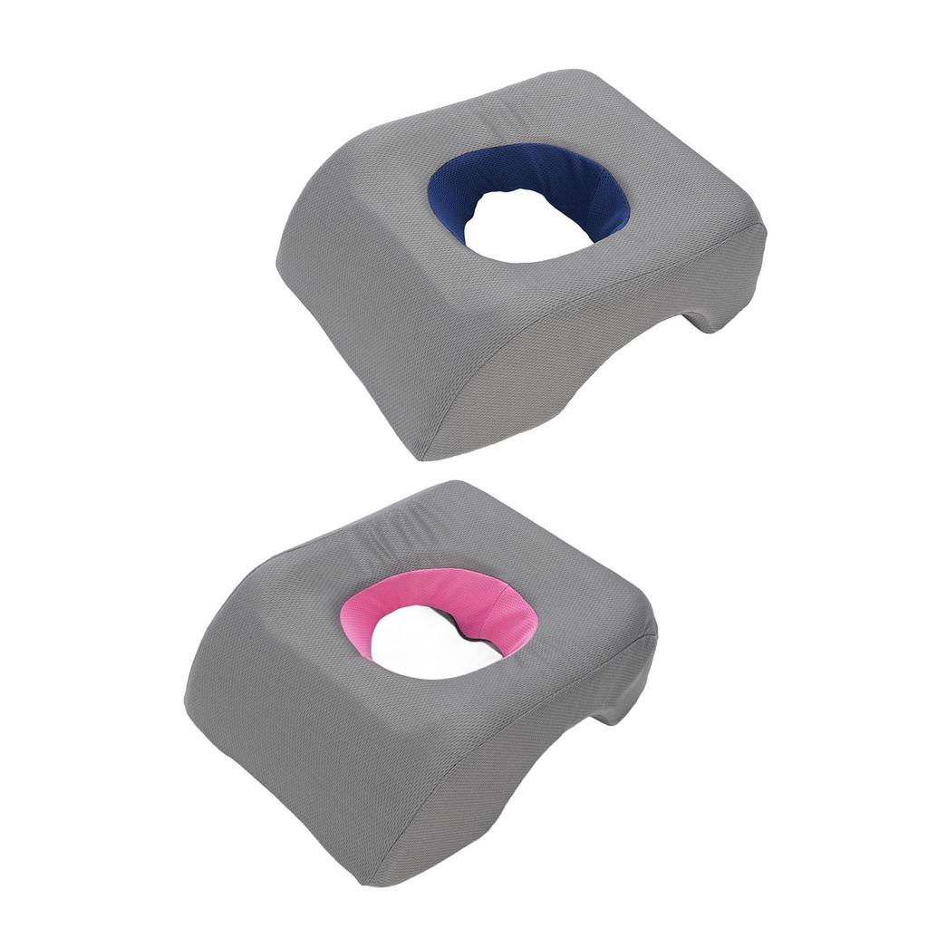 Face Down Pillow Soft Center Hole Portable Face Headrest Pillow Cushion for Beauty Salon Home Headrest Face Cushion