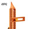 Magnetic Marking Tool Ruler Multi-Function Aluminum Alloy Measuring Ruler Woodworking Scriber Scribing Tool Line Maker Portable Compass
