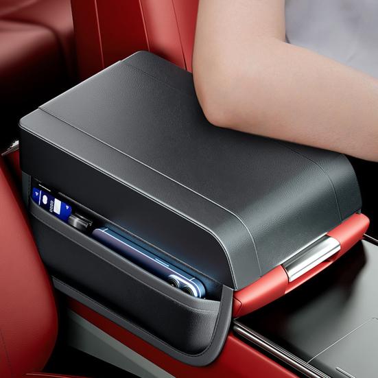 Универсальный автомобильный подлокотник с эффектом памяти, подушка для автомобильного подлокотника, водонепроницаемая накладка на подлокотник, чехол для центральной консоли автомобиля, подлокотник