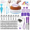 137Pcs Creative Cake Decorating Tools Kit Professional DIY Baking Tools Baking Projects
