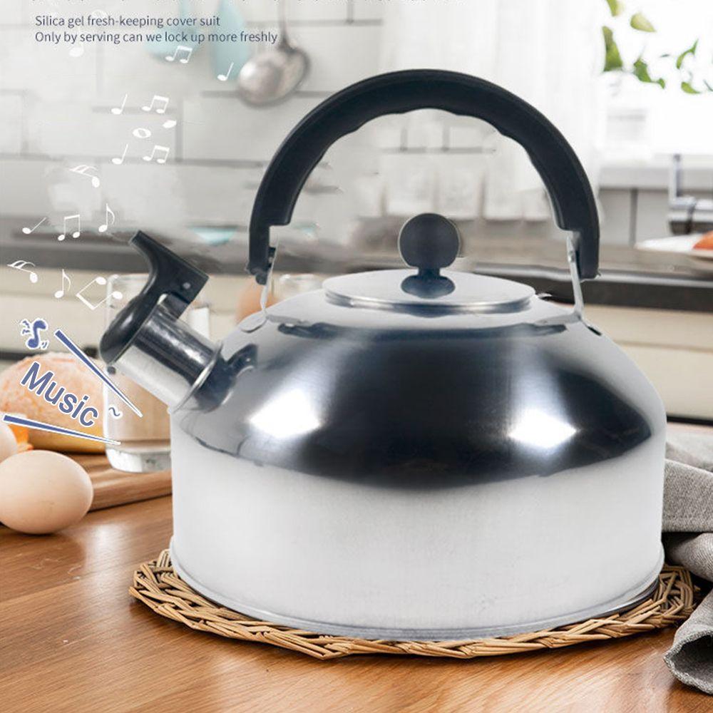 Restaurant Ergonomic Handle Stove Gas Water Kettle Teapot for Trips Whistling Kettle Teakettle