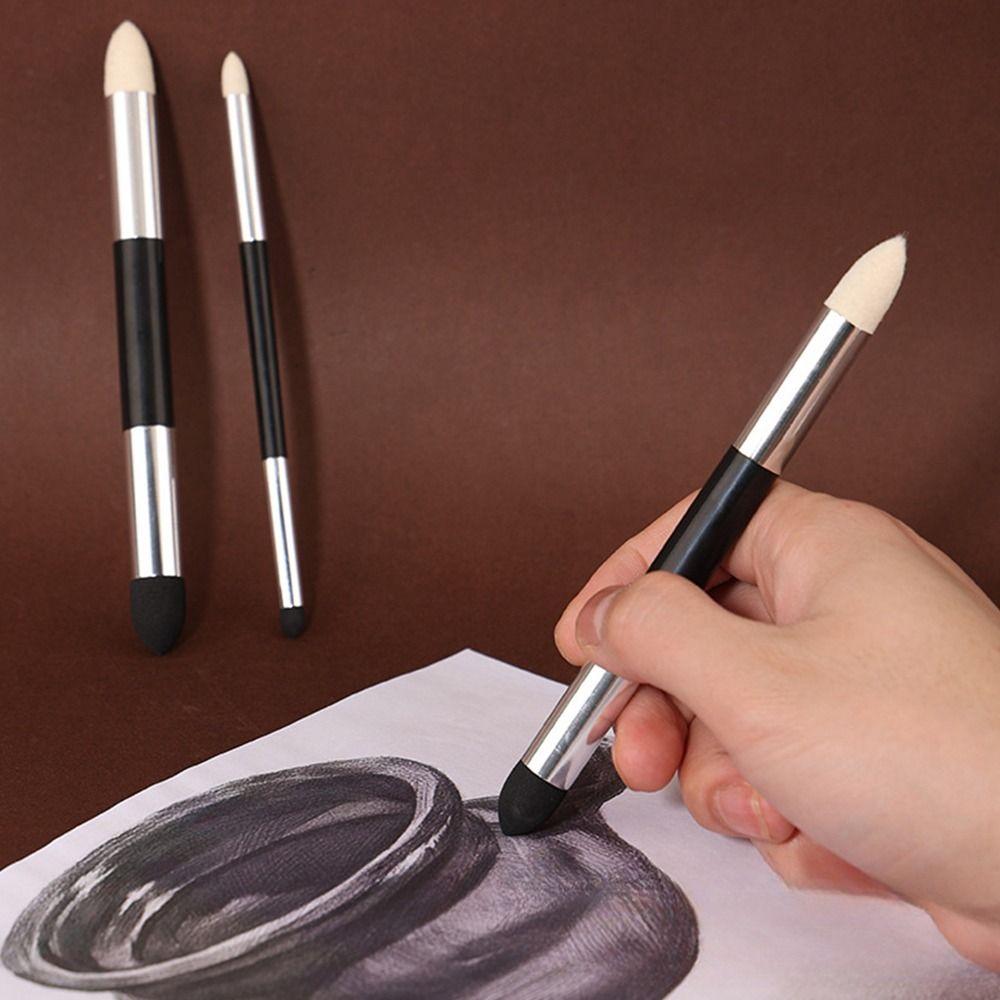 2PCS/Set Washable Sketch Pen Brush Reusable Drawing Art Blenders Tools  Students Gift
