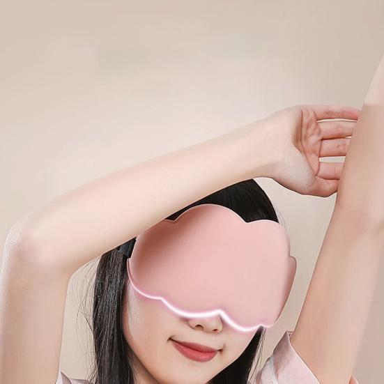 Yousheng 6D Sleep Blindfold Cloud Shape Breathable Memory Foam Eye Cover Patch Travel Sleep Eyeshade for Women Men Kids