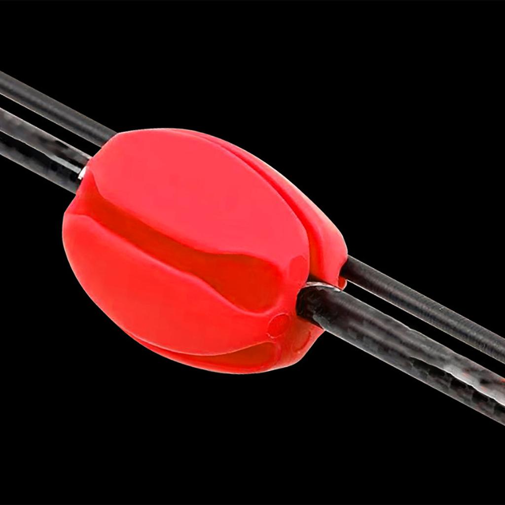 Многоразовые удочки с фиксированным шариком, держатель для удочки, зажимы для удочки в форме яйца, ремешок для держателя удочки