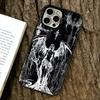 Арт Черные Ангелы и Демоны Чехол для Телефона Для iPhone 17,16,15,14,13,12,11 Plus,Pro Max,XS,Красочный Серебряный Чехол Funda Cover