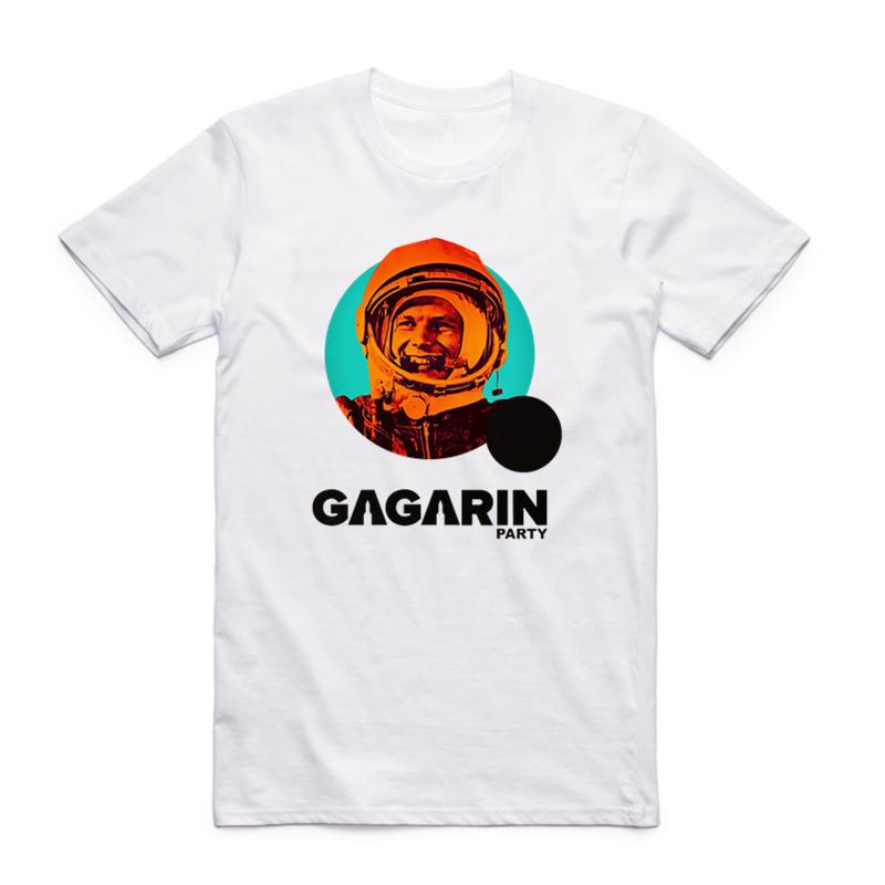 Cccp Ussr Gagarin Tshirt New Design Printed Summer Oneck Unisexs T Shirt Cool Short Sleeve Unisex Clothing