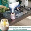 1300 Ml Usb Air Humidifiers For Bedroom Ultrasonic Cool Mist Led Humidifier