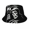 Travel Headwear Misfits Skull Bucket Hats Street Women Unisex Sun Hat Ispoti Hat Lightweight Fisherman Caps Outdoor Sports